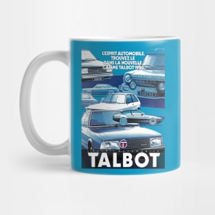 TALBOT and MATRA CARS - brochure Mug